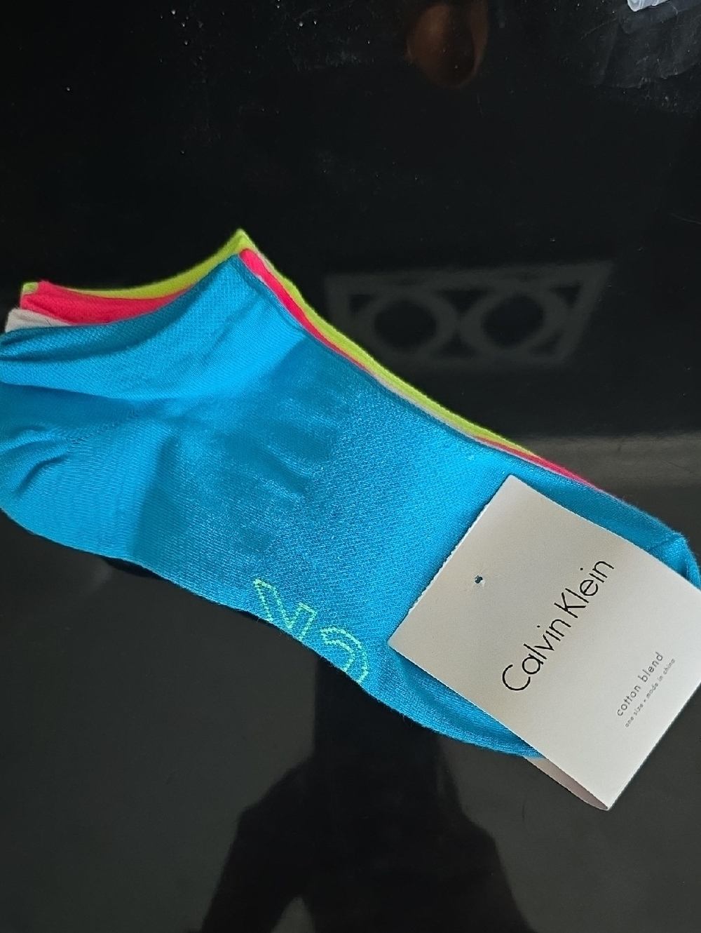 Calvin Klein Women’s No-Show Socks - NEON (3-Pack)
